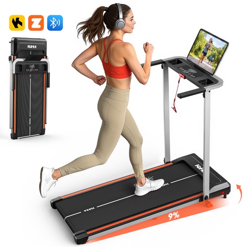 Compact folding treadmill with - compact,