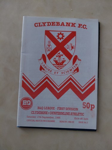Clydebank dunfermline - clydebank, v