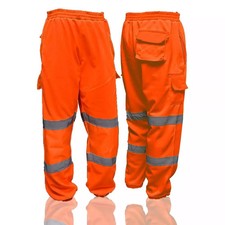 Hi Vis Cargo Joggers Mens