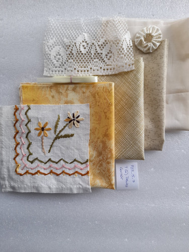 Vintage embroidered linen - vintage, &
