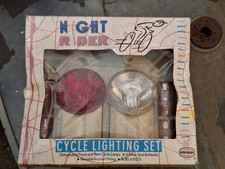 Ever Ready Night Rider Cycle Light Set boxed.