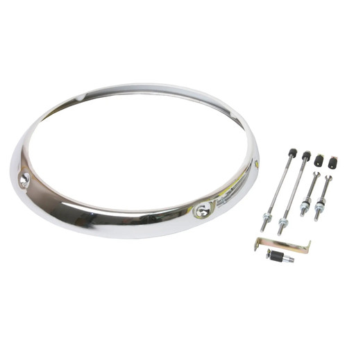 Headlight rim chrome - chrome, porsche