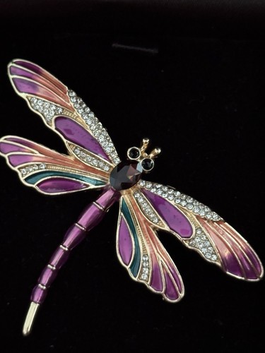 Pretty purple pink enamel - purple,