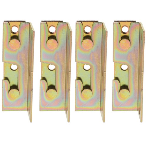 4pcs bed rail bracket heavy - 4pcs,