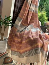 Hand crafted cotton throws