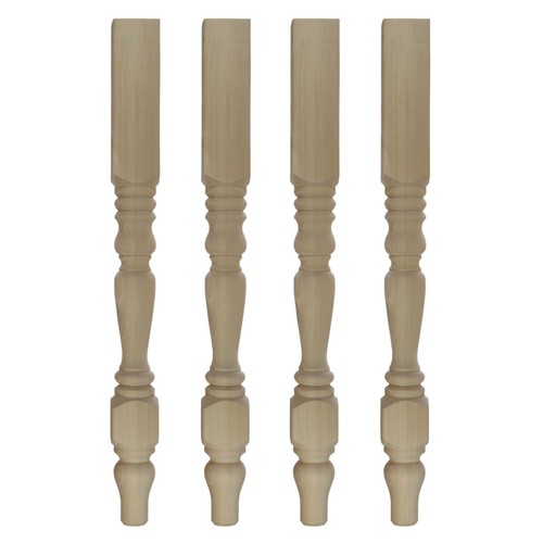 Set wooden pine - set, 4