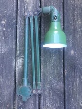 Vintage Industrial Mek Elek Work Shop Engineers Retro Desk Lamp Anglepoise