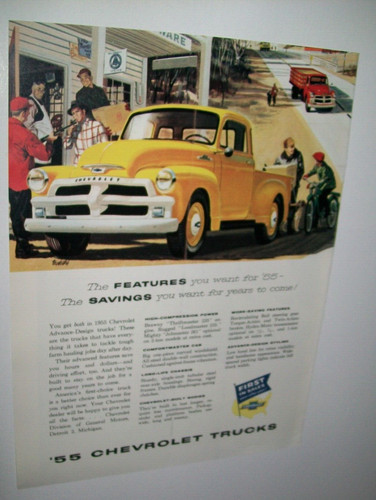 1955 chevy pickup truck - 1955, (1954)