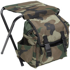 Folding fishing chair - fishing, backpack