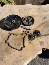 ELEKTRA BECKUM HC260 230V PLANER THICKNESSER BREAKING SPARES CHAIN WHEELS R5446