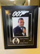 Sean Connery As James Bond 007 Signed & Framed 8x10 Color Photo W/ COA