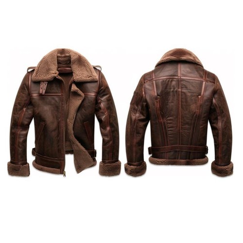 Men distressed brown real - men's,