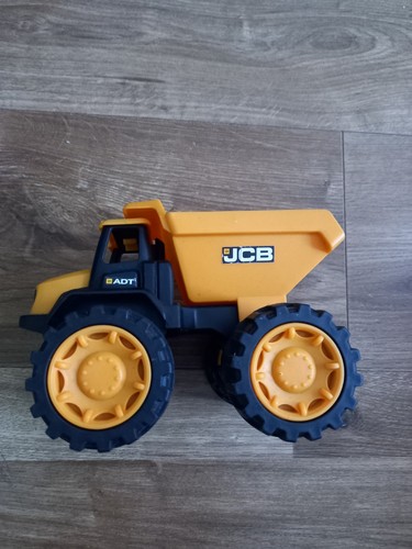Kids plastic dump truck - (jcb,