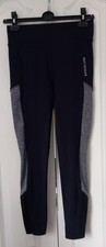 Kingsland Navy Blue Riding Tights With Full Grip Size S, 26" Waist UK 8
