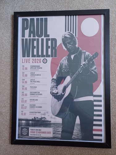 Paul weller tour 2026 music - paul, uk