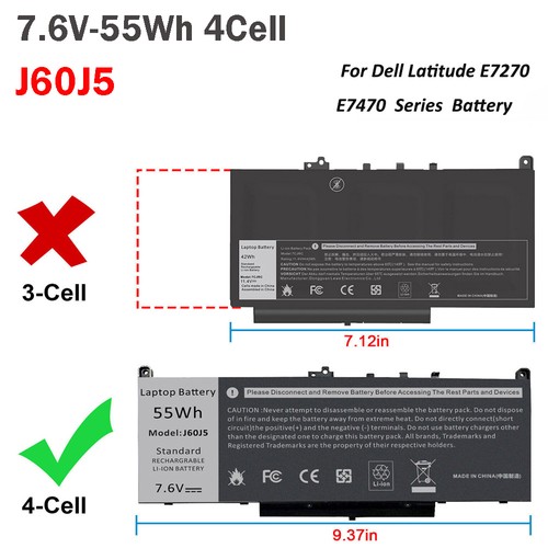 Lot new battery for dell - new,