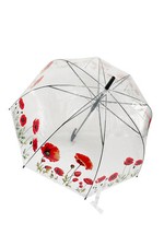 Windproof Poppy Print Long