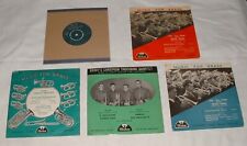 PAXTON MUSIC FOR BRASS 45 r.p.m. EPs x5 BARRY'S TROMBONE QUARTET MARCHES etc.
