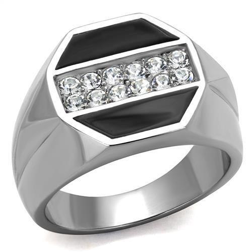 Mens black onyx - , hexagon