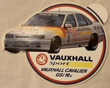 Collectable original “Vauxhall Cavalier GSi No.5” British Touring Car Sticker