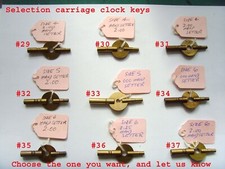 ref:yyy Double ended carriage clock key choose one you want , offer  1 key only