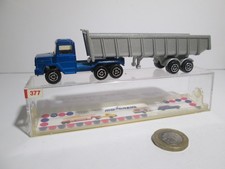 Majorette No.377 Semi B.N Carriere (Blu. Sil.) 1970's / 80's - France - Boxed.