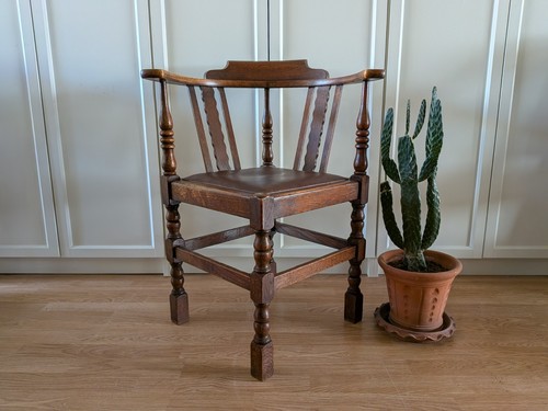 Antique victorian carved oak - antique,