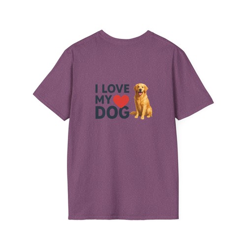 Love dog golden retriever - golden,