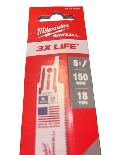 Milwaukee sawzall 150mm 6 - milwaukee,