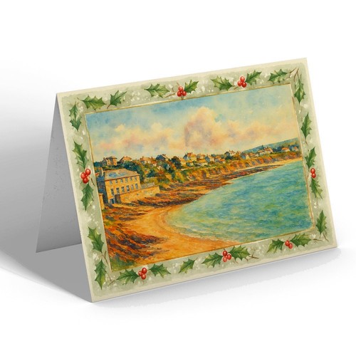 Xmas notelet the - xmas, rocks