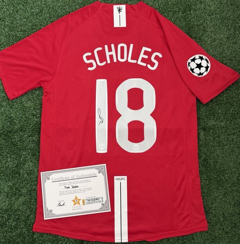 Paul scholes signed manchester - scholes,
