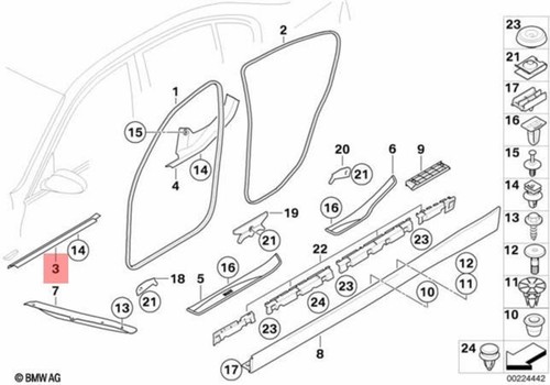 New oem bmw e90 front - new,
