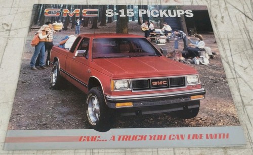 1985 gmc pickup trucks - s-15,
