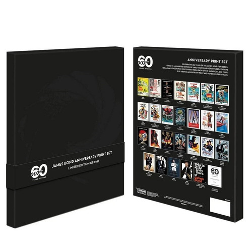 James bond 60th anniversary - james,