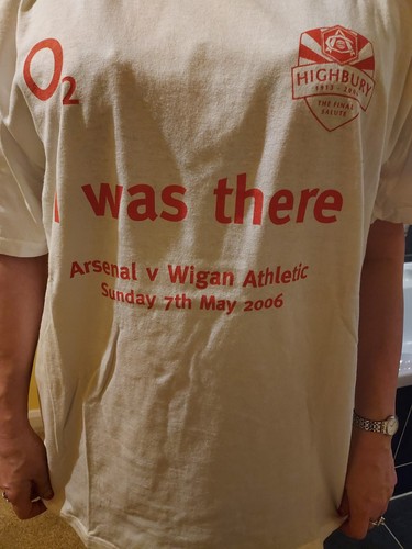 Arsenal was there final game - i,
