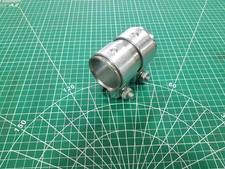 VW GOLF MK4 Exhaust Connector Clamp on Joiner Sleeve 1997 > 2006 EXP2 1.4 > 1.9