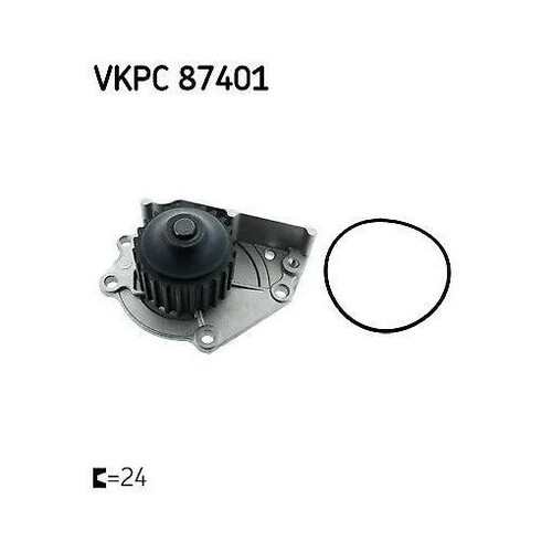 Water pump skf vkpc - skf,