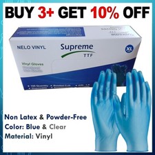 Disposable Clear Vinyl Powder