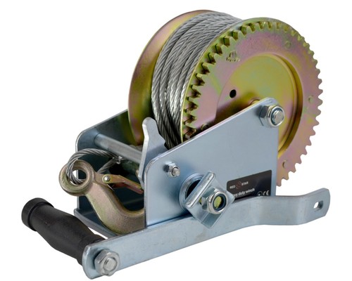 Manual hand winch - manual, 2000lbs