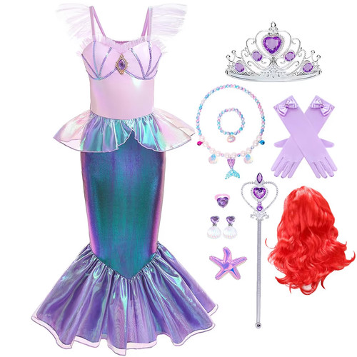 Girls mermaid ariel fancy - girls,