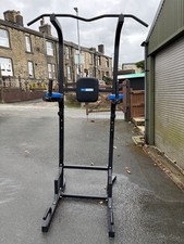 Pro Fitness Power Tower dips shrugs weight lifting dips shoulder