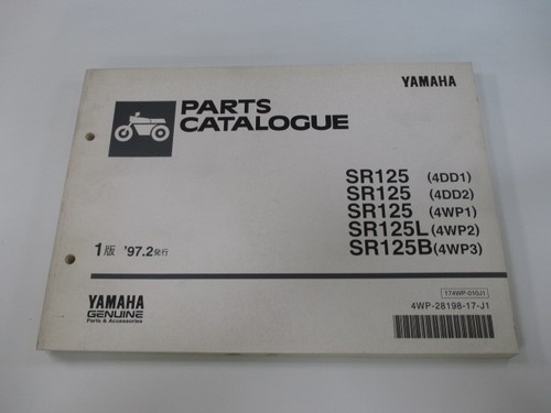 Sr125 parts list 1st - sr125,