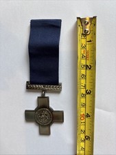 GC, THE GEORGE CROSS FULL SIZE MEDAL & RIBBON, REPRODUCTION. Marked Copy.