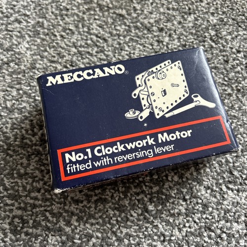 Meccano clockwork motor - meccano, no.1