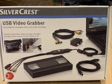 Silvercrest USB Video Grabber- Export Analog & Audio to Computer, Camcorder etc.