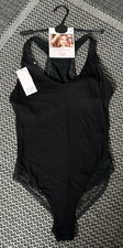 Marks & Spencer Rosie Autograph Ladies Black Body All in One  Size 12 REDUCED !!