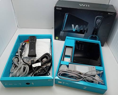 Nintendo wii console boxed - wii,