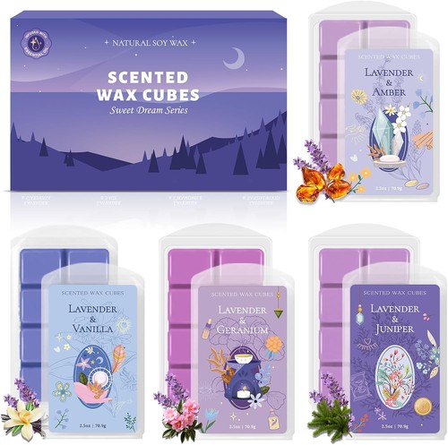 Lavender wax melts pack - wax, 4