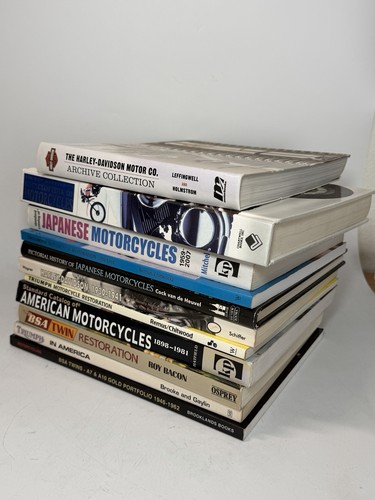 Illustrated motorcycle book - motorcycle,