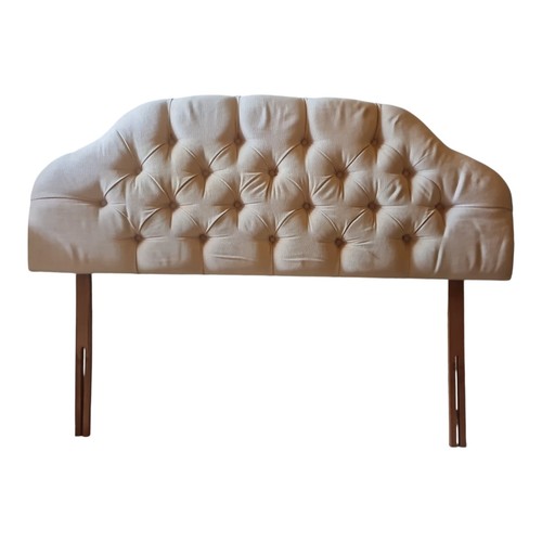 Vintage double headboard 4ft6 - vintage,